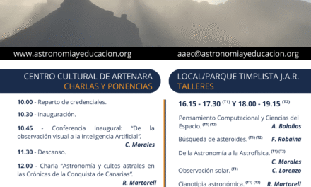 ¡No te pierdas las II Jornadas Astronómicas de Artenara!