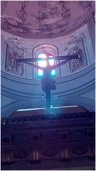 Hierofanía  Cristo de la Vera Cruz en la Festividad de Santiago Apóstol