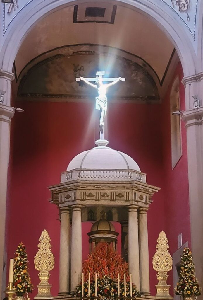 Hierofanía  Cristo de la Vera Cruz en la Festividad de Santiago Apóstol