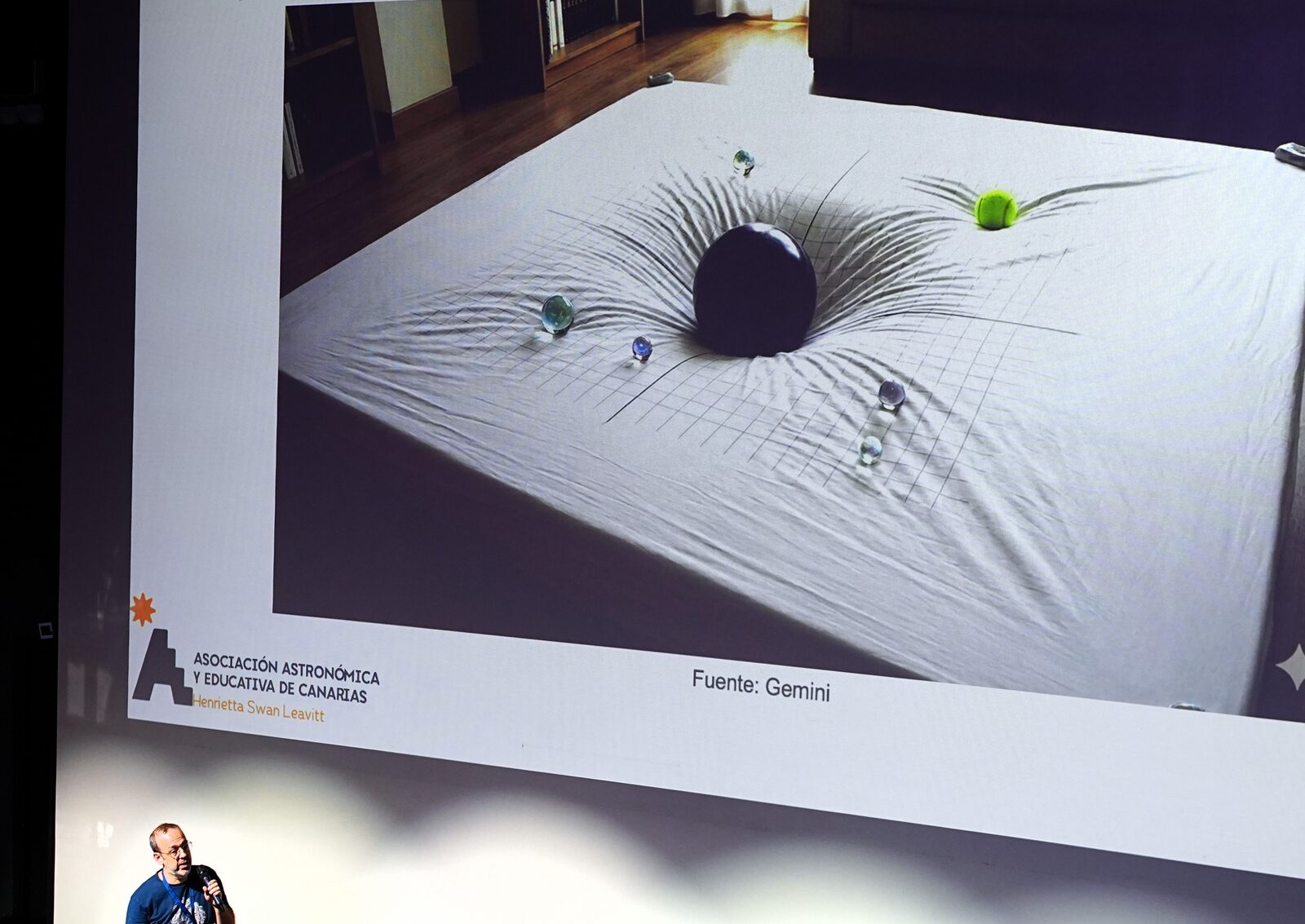 Ponencia sobre ondas gravitacionales